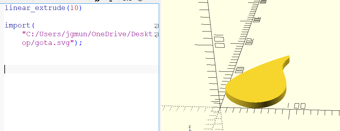Curva Bézier exportada como SVG